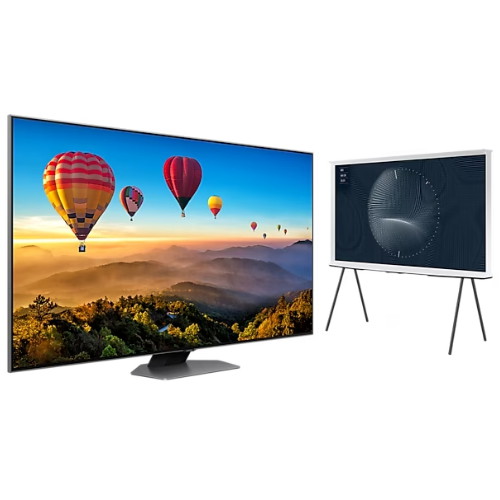 삼성전자 QLED KQ98QC80AFXKR + 더 세리프 KQ50LSB01AFXKR (스탠드)