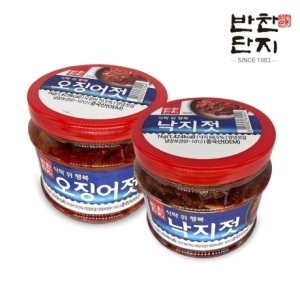 반찬단지 오징어젓1kg+낙지젓1kg 밑반찬종류 저녁메뉴 반찬가게이미지입니다. 누르면 해당 게시물로 새창이동합니다.