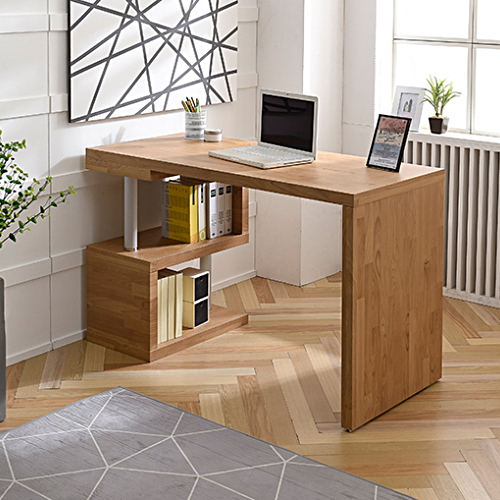 셀레스타 워너비 책상+2단 소형 책장 세트 (1200x550)_이미지