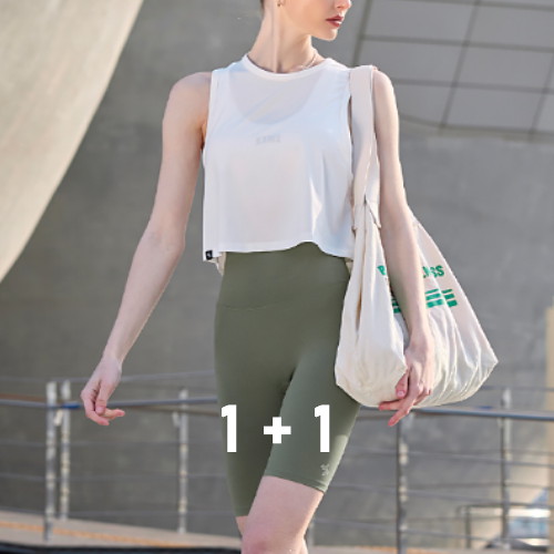 젝시믹스 젤라 인텐션 바이커 쇼츠 5부 2팩 XWFSG01H2_이미지