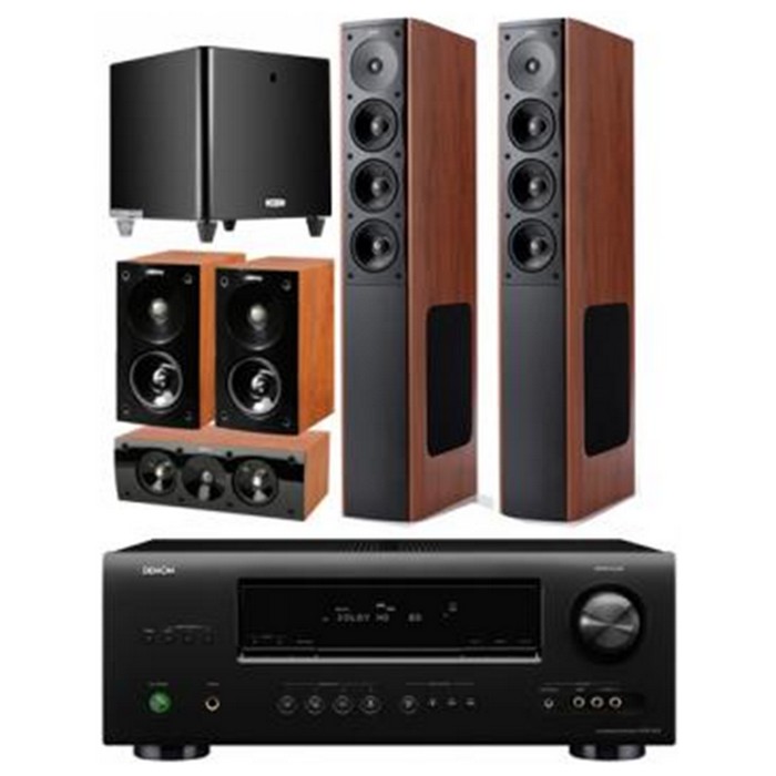 야모 S608 5.1채널 + 데논 AV리시버 (AVR-1312, DSWpro550)