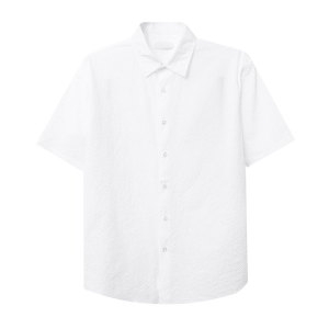 리빌모아 남자 세미 오버 시어서커 반팔 셔츠 DS-SHH-Q208-아이보리