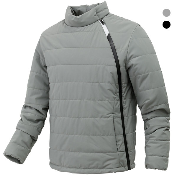 D-LAND MNC 사선지퍼 패딩티셔츠 MDPD172DC