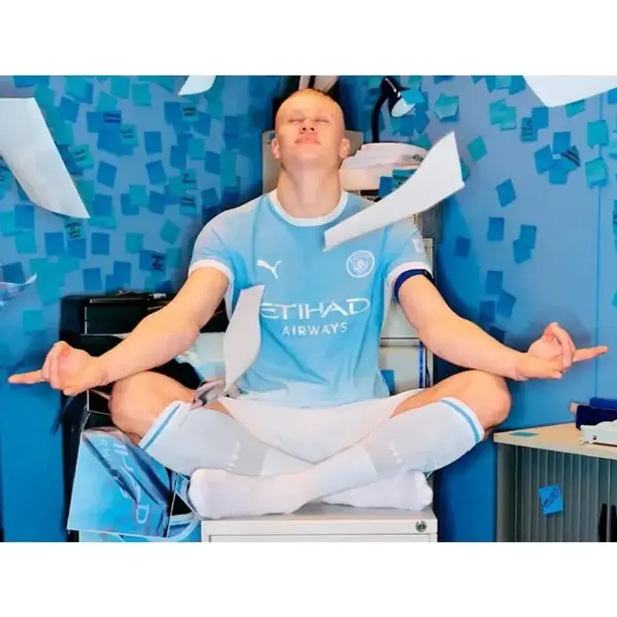 784323 01 26/27 맨체스터 시티 FC 홈 어센틱 MCFC Home Authentic 2782491