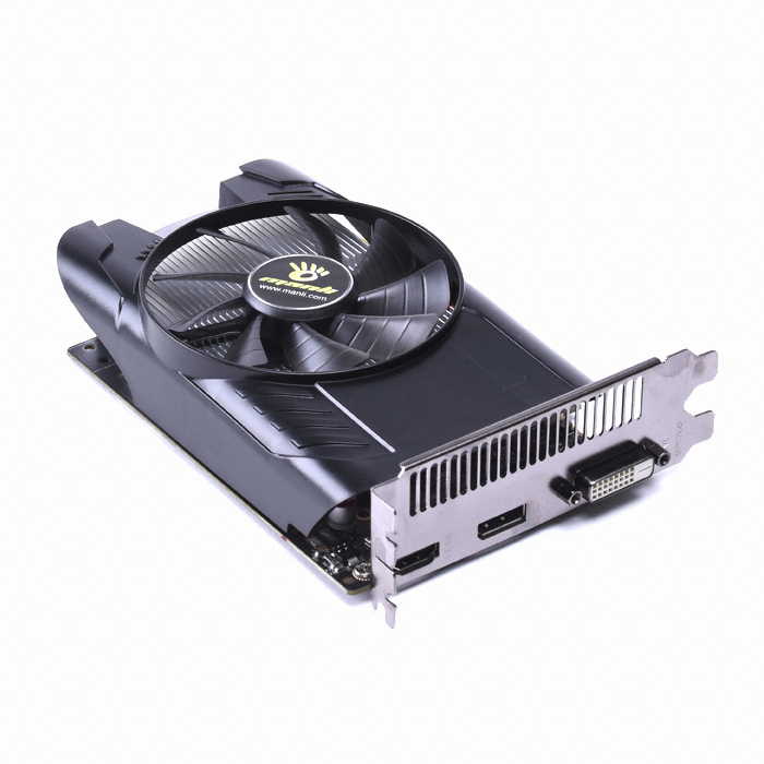 MANLI 지포스 GTX1050 Black Frame Mini D5 2GB_이미지