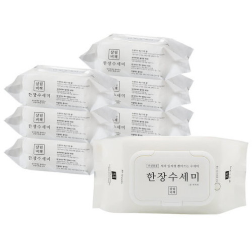 미벨라 살림비책 뽑아쓰는 한장 수세미 40매 (7개(480매))