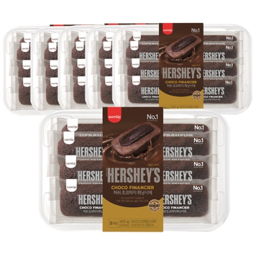 SPC삼립 허쉬 초코퍼지 휘낭시에 8개입 400g