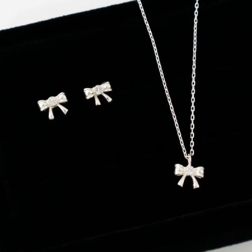 셀러허브 브이와이 여자 심플 미니멀 목걸이 세트_A31099