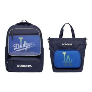 MLB 택가/159000 키즈 메가 책가방 보조가방 세트 GB7ABK0013N-50BKS_이미지