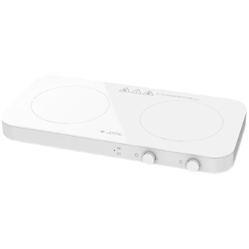 스위스밀리터리 슬림&와이드 2구 인덕션 (화이트)_이미지