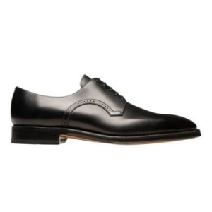 6135117 Scamardo 6193726 Mens Black Leather Derby Shoes 129190741