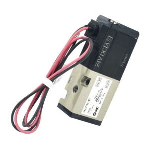 SMC 유형 VK332 2 위치 3 방향 공압 솔레노이드 밸브 DC24V VK332-5G-M5 VK332V-5G-01