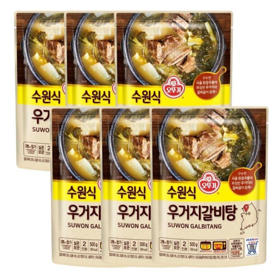 오뚜기 수원식 우거지갈비탕 500g (6개)_이미지