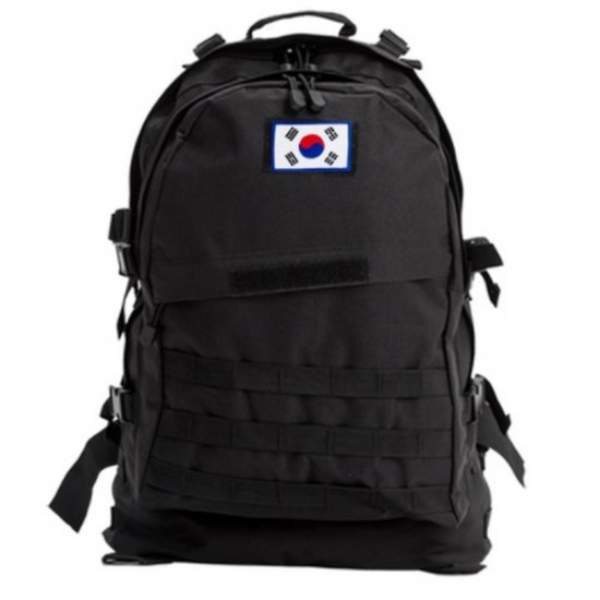 지음 3.5 Days 밀리터리 백팩 (블랙)_이미지