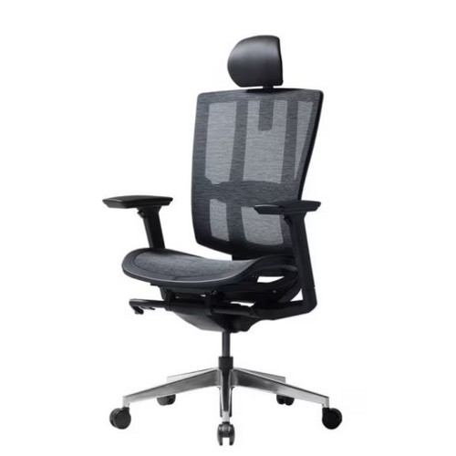 듀오백 브라보 BR-200M 알루미늄베이스 메쉬 사무용 컴퓨터 책상 의자