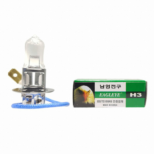 남영전구 이글아이 할로겐 전구 24V (H3, 55W)_이미지