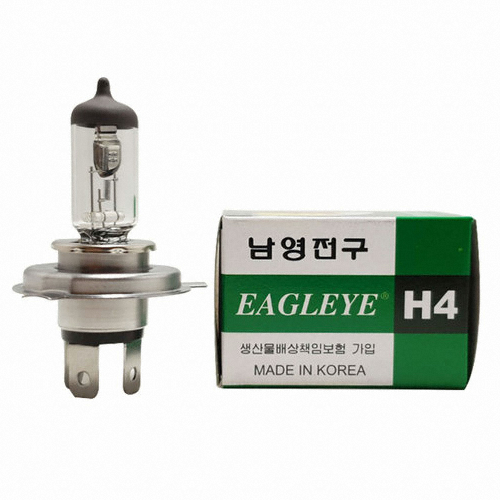 남영전구 이글아이 할로겐 전구 24V (H4, 100/90W)_이미지