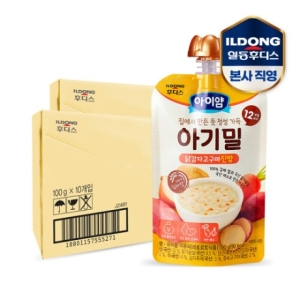 아이얌 아기밀 닭감자고구마 진밥 100g (20개)_이미지