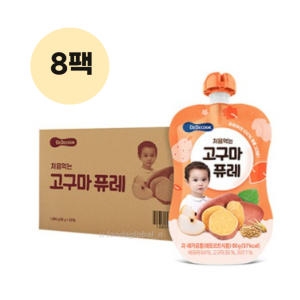  베베쿡 처음먹는 고구마 퓨레 80g [8개]