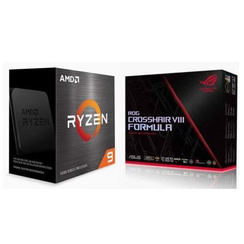 ASUS ROG R9-5950X + CROSSHAIR VIII FORMULA 패키지 대원씨티에스
