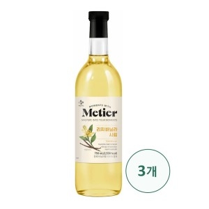 CJ제일제당 메티에 리치바닐라 시럽 750ml (3개)_이미지