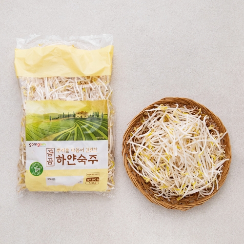 곰곰 하얀숙주 500g 1봉