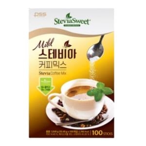 펄세스 스테비아 커피믹스 100개입 (1개)_이미지
