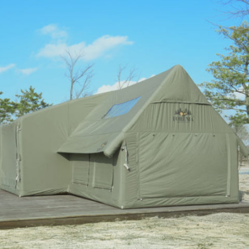 포레니아 올리노스 에어텐트 면TC 카키_이미지