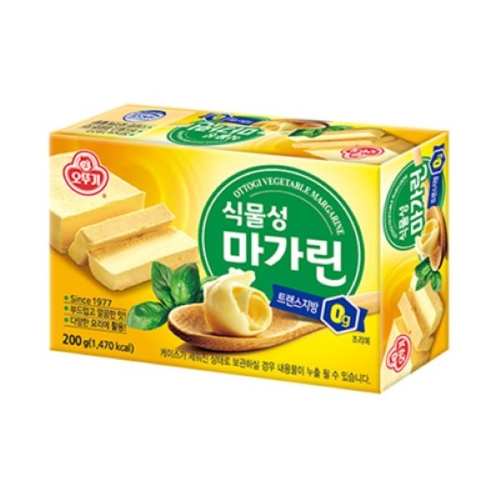 오뚜기 식물성 마가린 200g (6개)