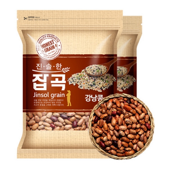 진솔그레인 진솔한 잡곡 강낭콩 500g (3개)