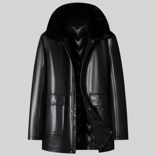 양가죽 반코트 C51101 JoYouth 일반 털카라 3XL 일반 털카라