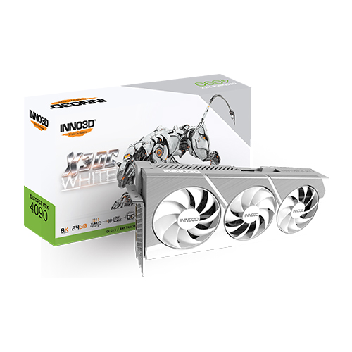 INNO3D 지포스 RTX 4090 OC D6X 24GB X3 WHITE