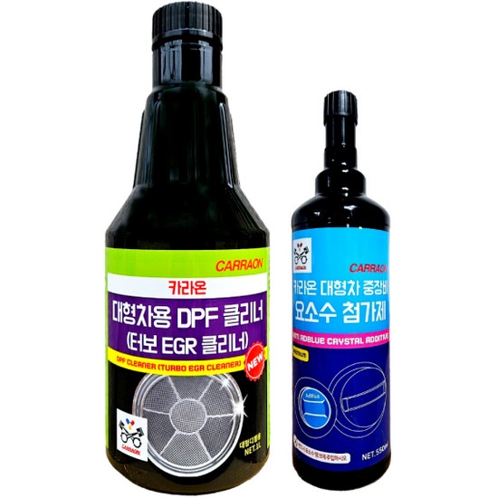 카라온 대형차용 프리미엄 DPF 클리너+요소수 첨가제 세트_이미지