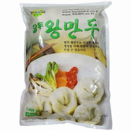 푸드웨어 담두 왕만두 1.4kg (2개)_이미지