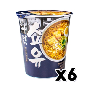 에이스쿡 쇼유라멘 깔끔한 간장맛 75g (6개)_이미지
