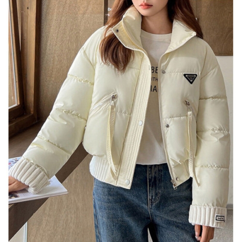 기타 패션시그널사이드지퍼 시보리소매 패딩 점퍼 1BFA42_이미지