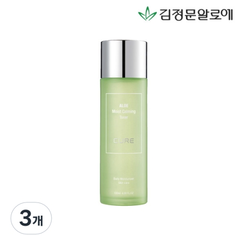 모이스트 카밍 토너 130ml 3개