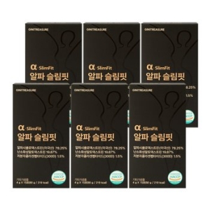 지니트레저 알파슬림핏 알파시클로덱스트린 제로파우더 15포 (6개)_이미지