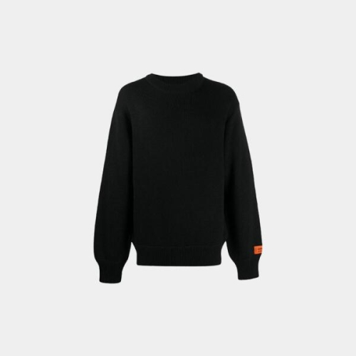 스톤아일랜드 헤론프레스톤 남성 백 프린팅 크루넥 블랙 맨투맨 HMHE006F20KNI0_이미지