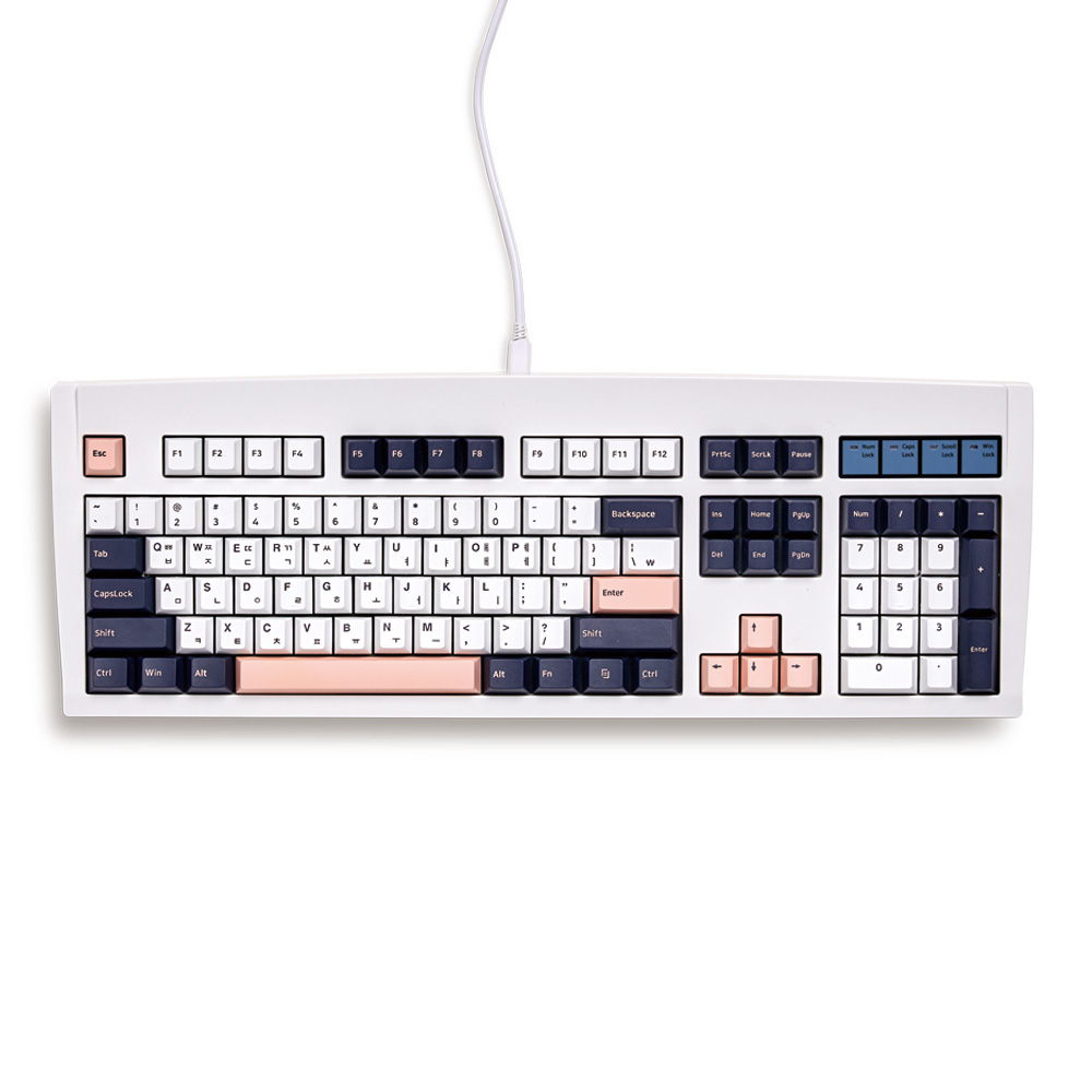 QSENN DT35 104 8K 풀윤활 가스켓 기계식 화이트 (애플민트축)_이미지