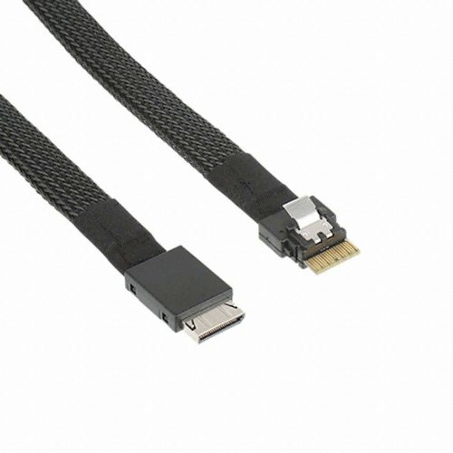 강원전자 NETmate Slimline SAS to Oculink 케이블 (NM-SA09) (0.5m)