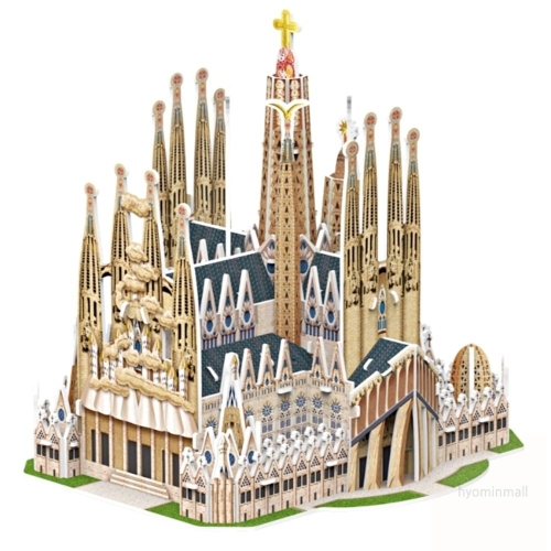 HM 페이퍼락 사그라다파밀리아 3D 입체 퍼즐 PL-WA216