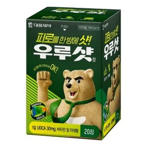 대웅제약 우루샷 30mg 20정 (5개)_이미지