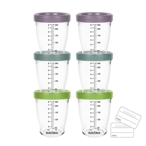 베베락 포네르 트라이탄 이유식용기 240ml (6개)_이미지