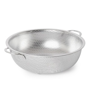 퀸센스 에코 스텐 펀칭볼 특대 35cm / 채반 타공바구니이미지입니다. 누르면 해당 게시물로 새창이동합니다.
