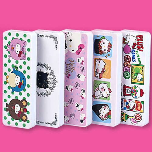 쥬비트 헬로키티 블록 보조배터리 HK-BLOCK 2600mAh