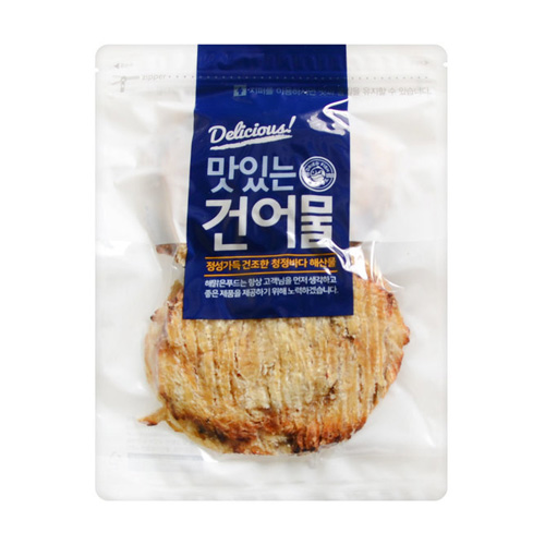 해맑은푸드 구운 순살 아귀포 500g (2개)_이미지