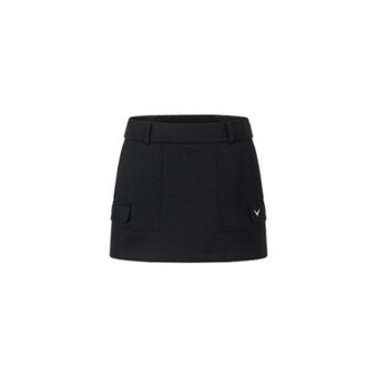 캘러웨이 골프스커트 VQA CWPC26S202_IV 봄 여성 카고 A라인 저지 스커트