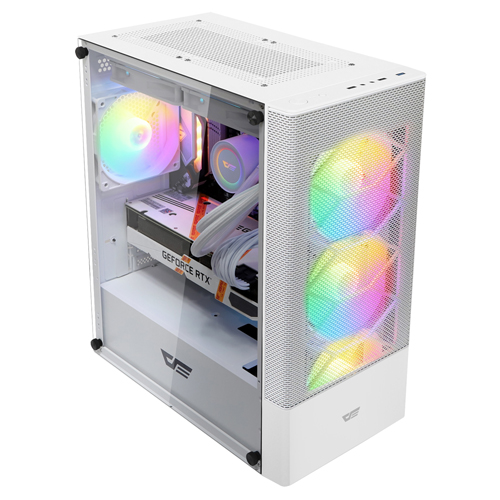 darkFlash DK200 RGB ADVANCED 강화유리 (화이트)_이미지