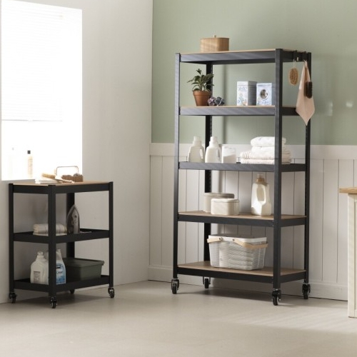 홈던트하우스 4단 이동식 앵글선반 1200x300 (210cm(높이))_이미지